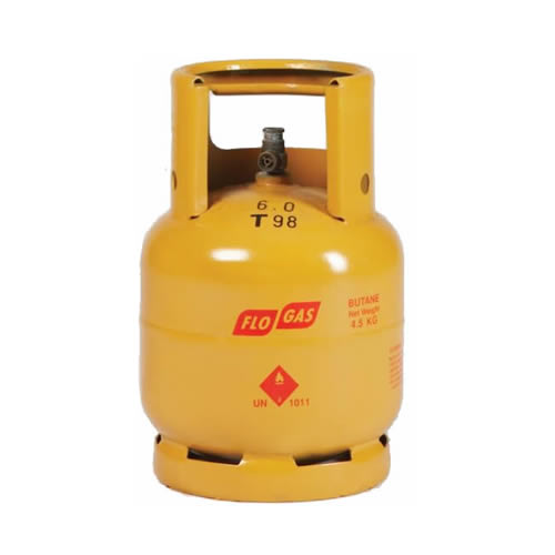 4.5kg Butane Cylinder (21mm Clip On Regulator) Jigsaw Group Hull